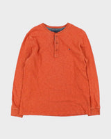 Vintage Tommy Hilfiger Long Sleeve Henley T-Shirt - M