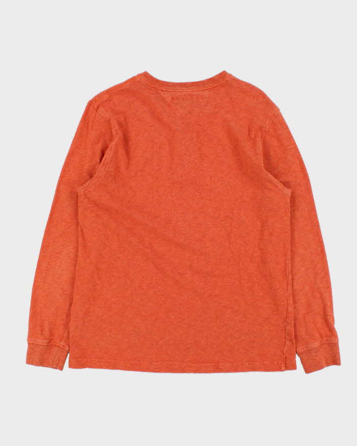 Vintage Tommy Hilfiger Long Sleeve Henley T-Shirt - M