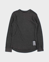 Vintage Y2K 00s Ecko UNLTD Crewneck Long Sleeve Waffle T-Shirt - S