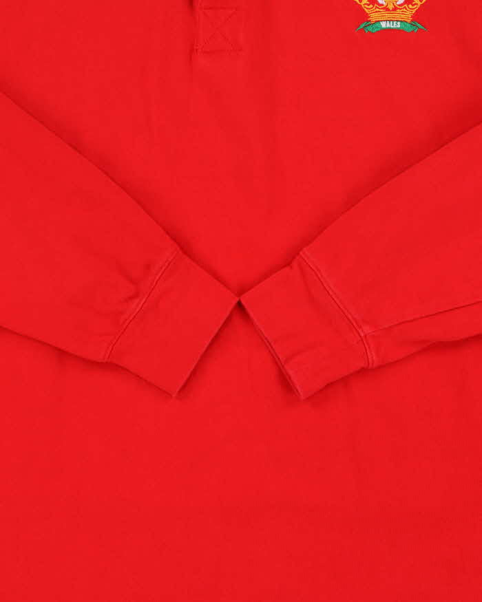 Vintage Y2K 00s Heritage Wales Long Sleeve Rugby Shirt - M