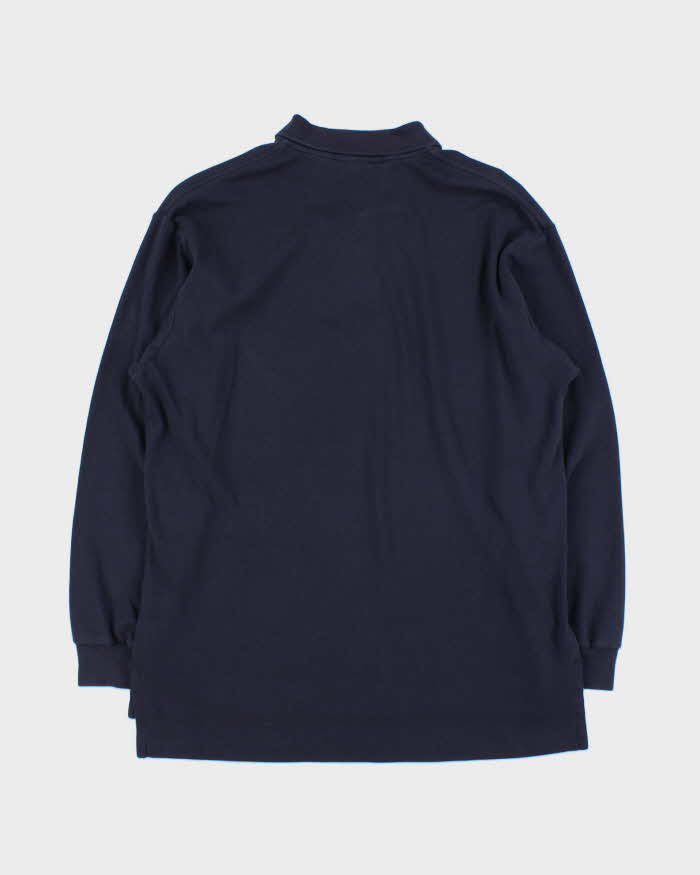 Vintage 1990s Polo Ralph Lauren Long Sleeve Polo Shirt - M