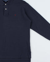 Vintage 1990s Polo Ralph Lauren Long Sleeve Polo Shirt - M