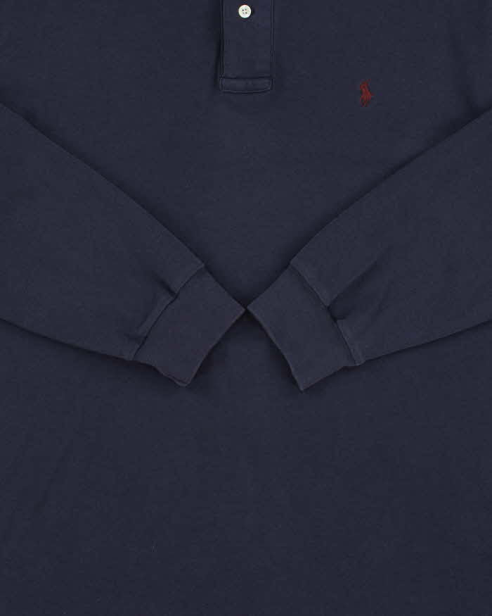 Vintage 1990s Polo Ralph Lauren Long Sleeve Polo Shirt - M