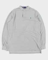 Vintage Y2K 00s Polo Ralph Lauren Long Sleeve Polo Shirt - XL