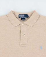Vintage Y2K 00s Polo Ralph Lauren Long Sleeve Oversized Polo Shirt - S