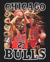 Vintage 00s Rock Tees Chicago Bulls Crewneck T-Shirt - M