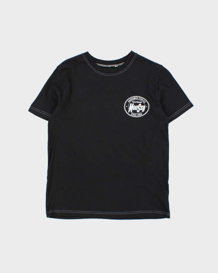 Vintage Moussy Contrast Stitch Crewneck T-Shirt - S