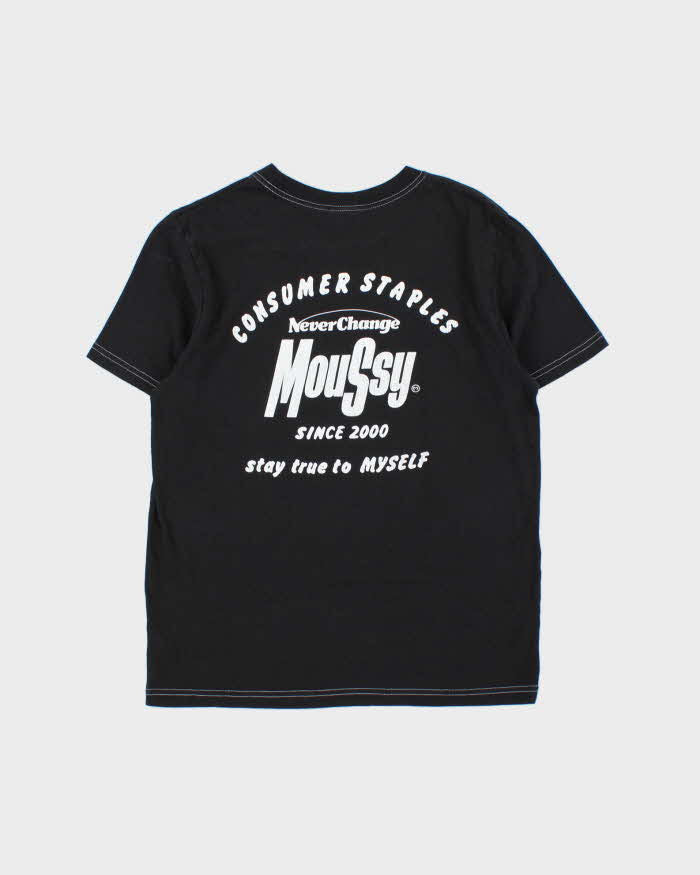 Vintage Moussy Contrast Stitch Crewneck T-Shirt - S