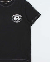 Vintage Moussy Contrast Stitch Crewneck T-Shirt - S
