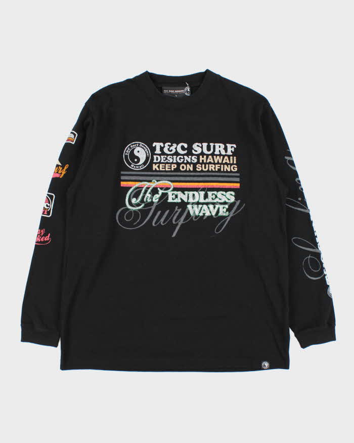 Vintage Y2K 00s T&C Surf Japan Long Sleeve Crewneck T-Shirt - L