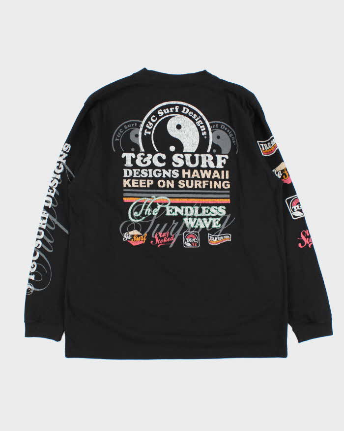 Vintage Y2K 00s T&C Surf Japan Long Sleeve Crewneck T-Shirt - L