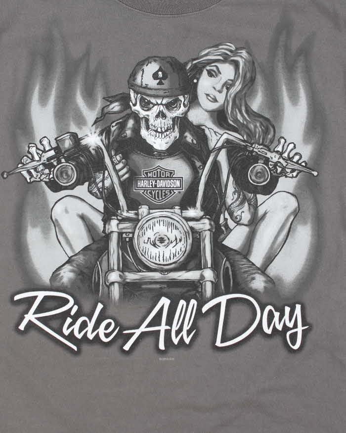 Vintage 00s Harley Davidson Graphic T-shirt - L