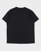 SS2020 Givenchy Rubber Logo Black Crewneck T-Shirt - M