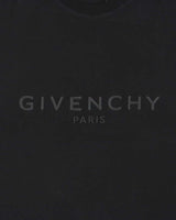 SS2020 Givenchy Rubber Logo Black Crewneck T-Shirt - M