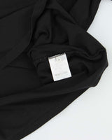 SS2020 Givenchy Rubber Logo Black Crewneck T-Shirt - M