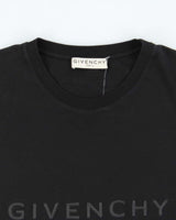 SS2020 Givenchy Rubber Logo Black Crewneck T-Shirt - M