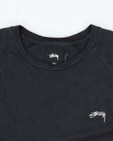 Vintage Stussy Embroidered Crewneck Raglan T-Shirt - L