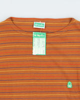 DSWT 1980s Benetton Stripe Long Sleeve T-shirt - S