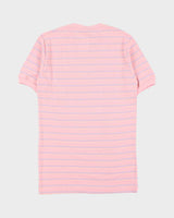 DSWT 1980s Benetton Stripe Thick Cotton T-shirt - L