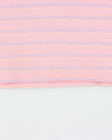 DSWT 1980s Benetton Stripe Thick Cotton T-shirt - L
