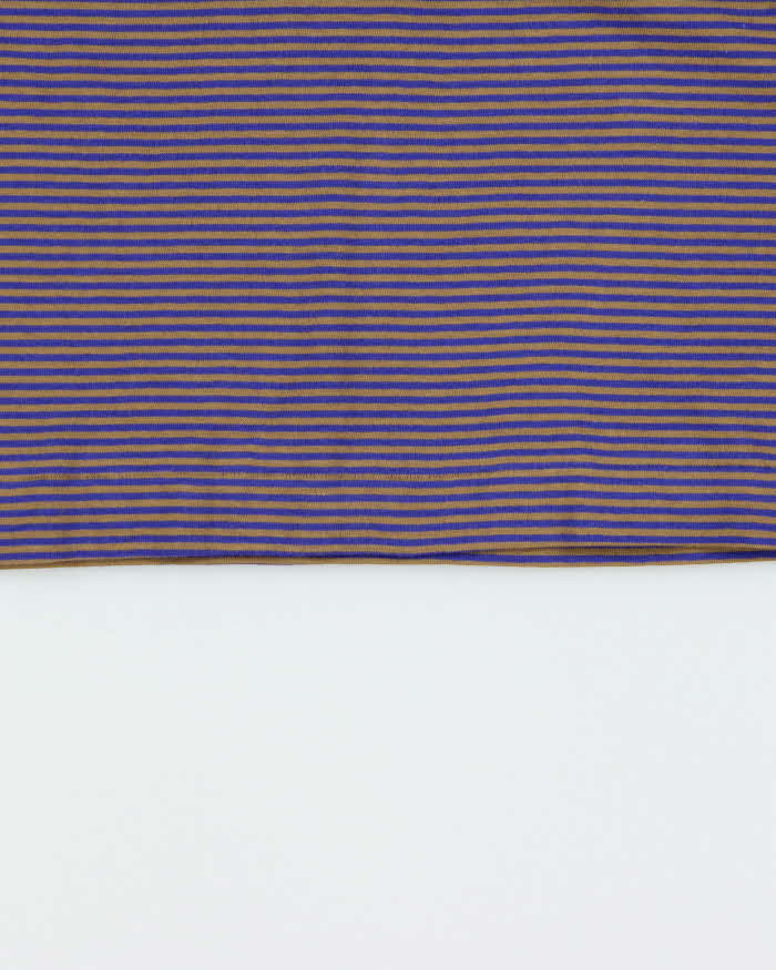 DSWT 1980s Benetton Stripe Polo Shirt - S