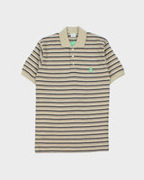 DSWT 1980s Benetton Stripe Polo Shirt - S