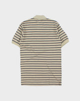 DSWT 1980s Benetton Stripe Polo Shirt - S