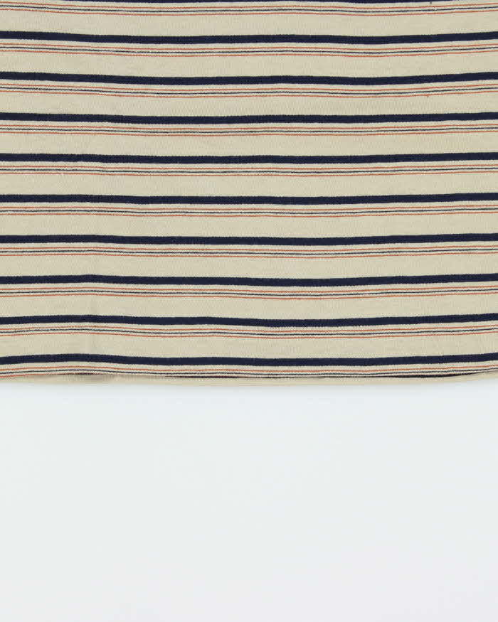 DSWT 1980s Benetton Stripe Polo Shirt - S