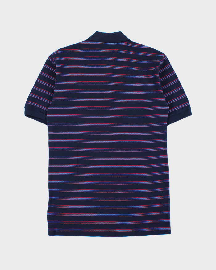 DSWT 1980s Benetton Stripe Polo Shirt - M