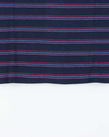 DSWT 1980s Benetton Stripe Polo Shirt - L