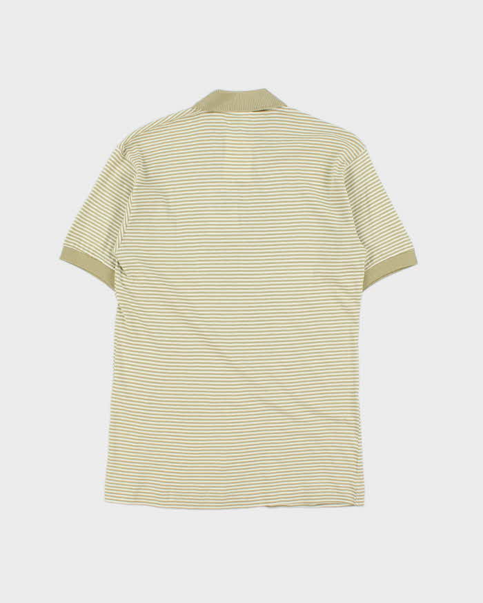 DSWT 1980s Benetton Stripe Polo Shirt - S