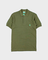 DSWT 1980s Benetton Short Sleeve Polo Shirt - S