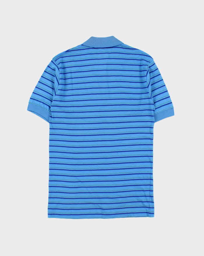 DSWT 1980s Benetton Stripe Polo Shirt - S