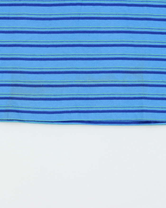 DSWT 1980s Benetton Stripe Polo Shirt - S