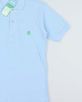 DSWT 1980s Benetton Short Sleeve Polo Shirt - S