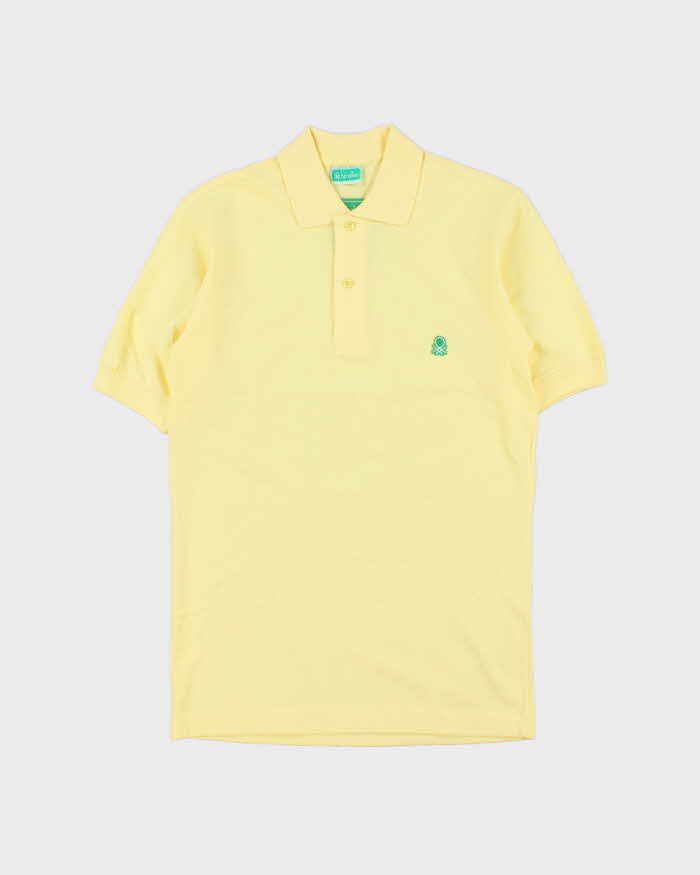 DSWT 1980s Benetton Short Sleeve Polo Shirt - S