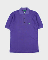 DSWT 1980s Benetton Short Sleeve Polo Shirt - M