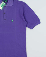 DSWT 1980s Benetton Short Sleeve Polo Shirt - M