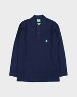 DSWT 1980s Benetton Long Sleeve Polo Shirt - S