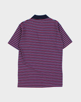 DSWT 1980s Benetton Stripe Polo Shirt - S