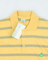 DSWT 1980s Benetton Stripe Polo Shirt - S