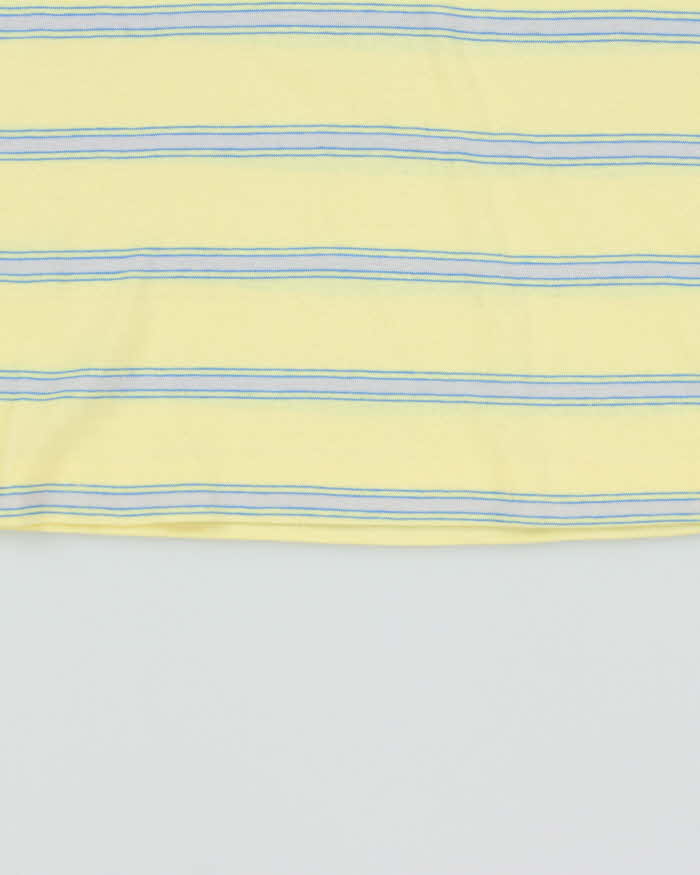 DSWT 1980s Benetton Stripe Polo Shirt - S