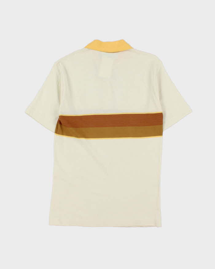 DSWT 1980s Benetton Stripe Polo Shirt - S