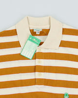 DSWT 1980s Benetton Stripe Polo Shirt - S