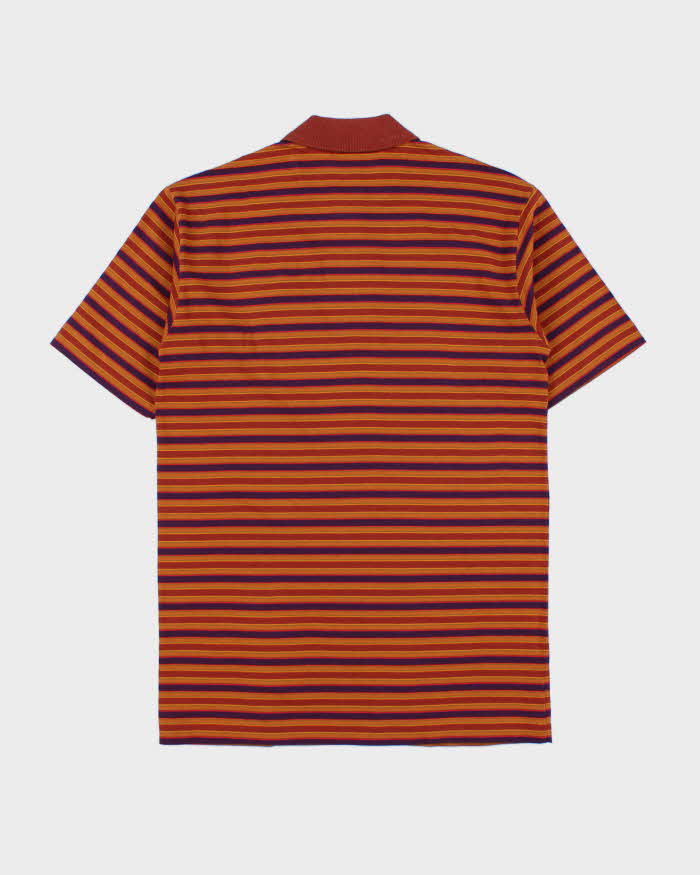 DSWT 1980s Benetton Stripe Polo Shirt - S