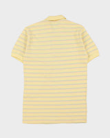 DSWT 1980s Benetton Stripe Polo Shirt - L
