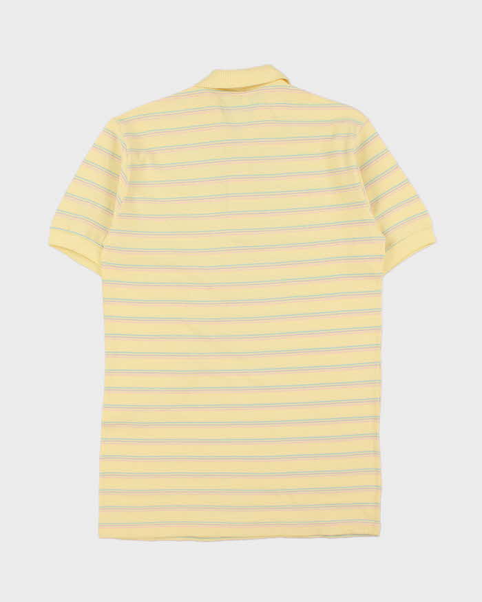 DSWT 1980s Benetton Stripe Polo Shirt - L