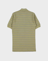 DSWT 1980s Benetton Stripe Polo Shirt - XS