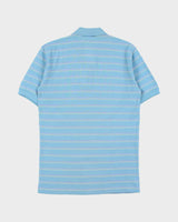 DSWT 1980s Benetton Stripe Polo Shirt - M