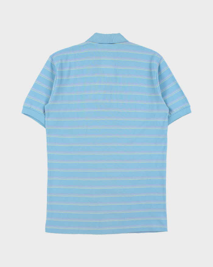 DSWT 1980s Benetton Stripe Polo Shirt - M